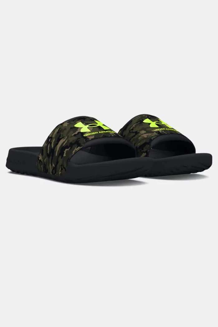 Boy's UA Ignite Select Camo Slides