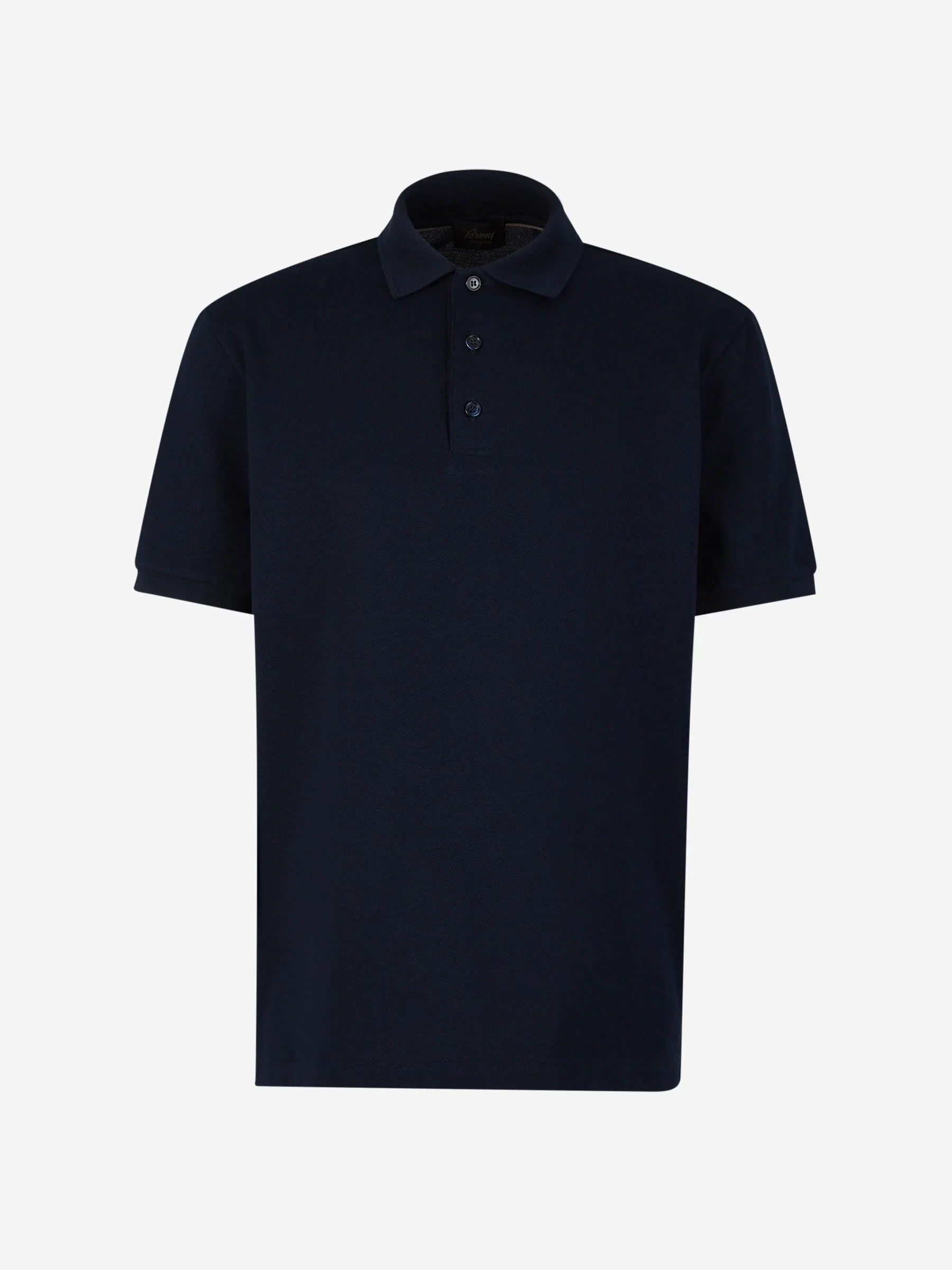 Brioni Cotton Piquet Polo 