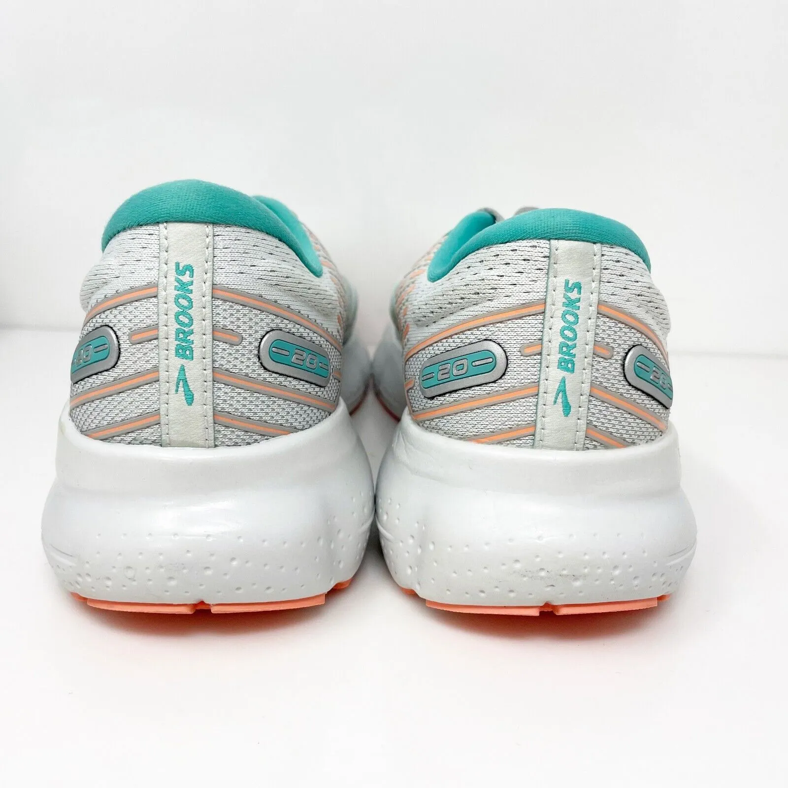 Brooks Womens Glycerin 20 1203691B061 Gray Running Shoes Sneakers Size 7.5 B