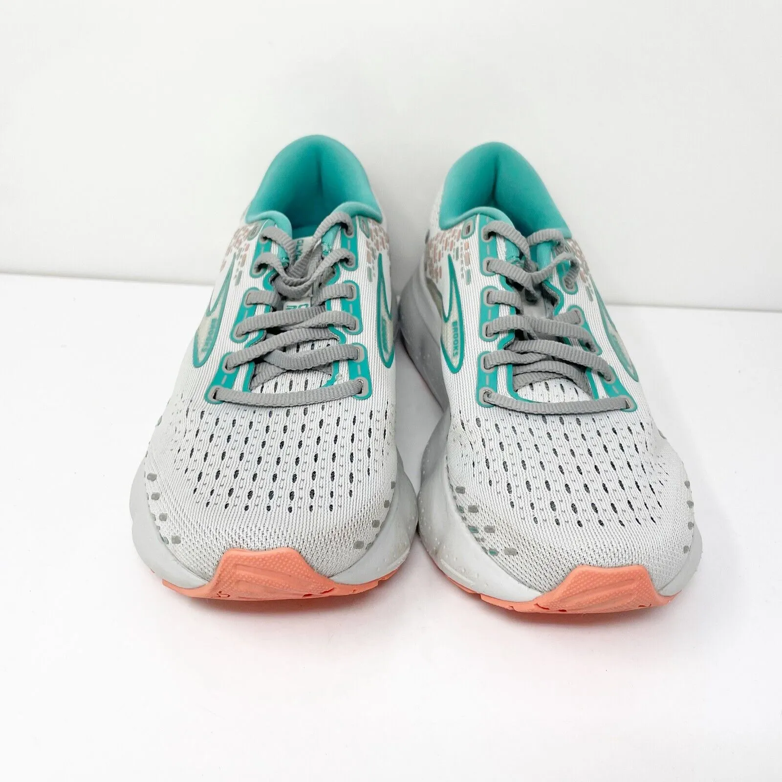 Brooks Womens Glycerin 20 1203691D061 Gray Running Shoes Sneakers Size 7 D