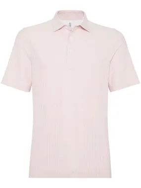 Cotton & Silk Polo by Brunello Cucinelli