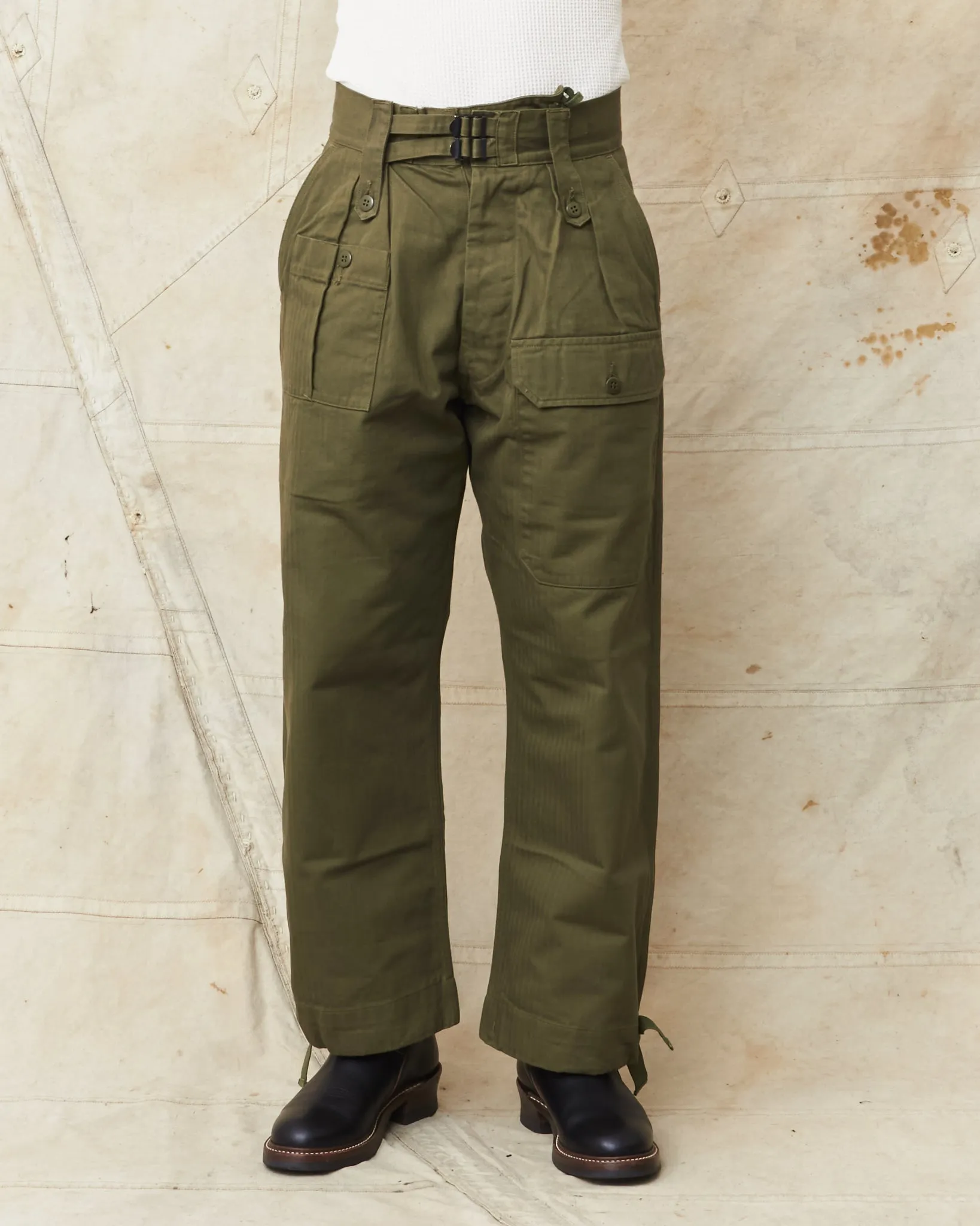 Buzz Rickson's Jungle War Aid HBT Trousers BR42464