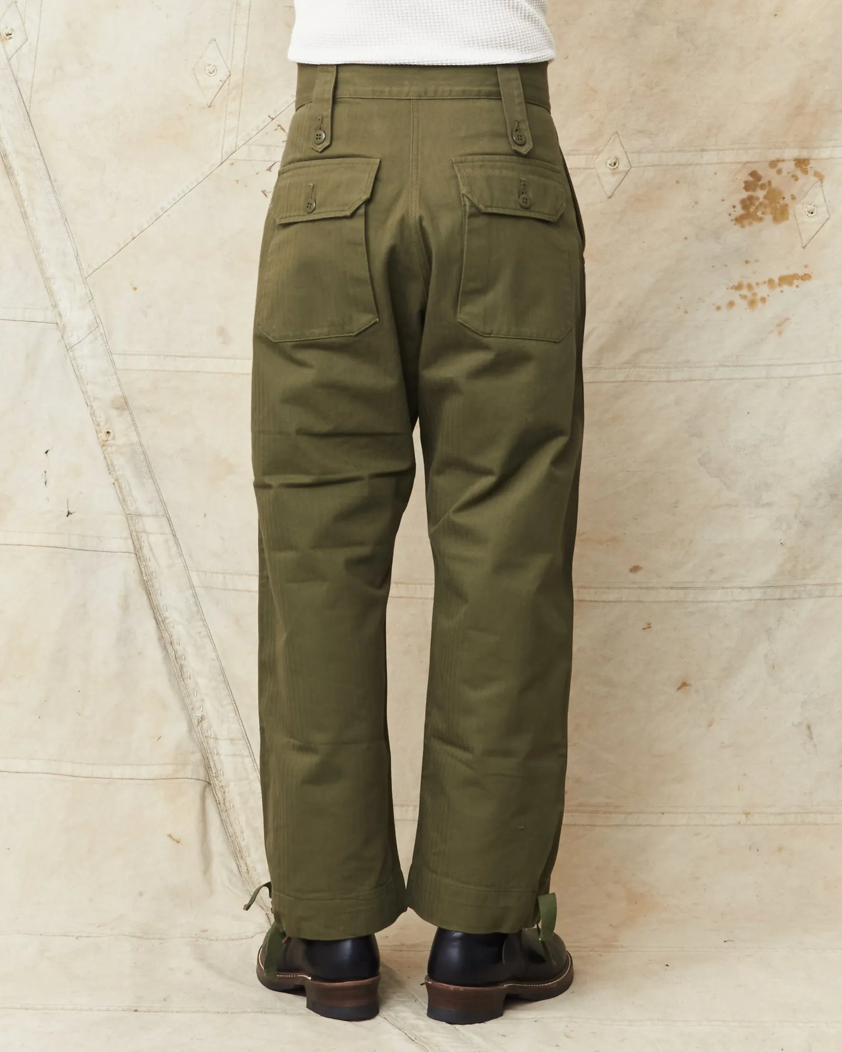 Buzz Rickson's Jungle War Aid HBT Trousers BR42464