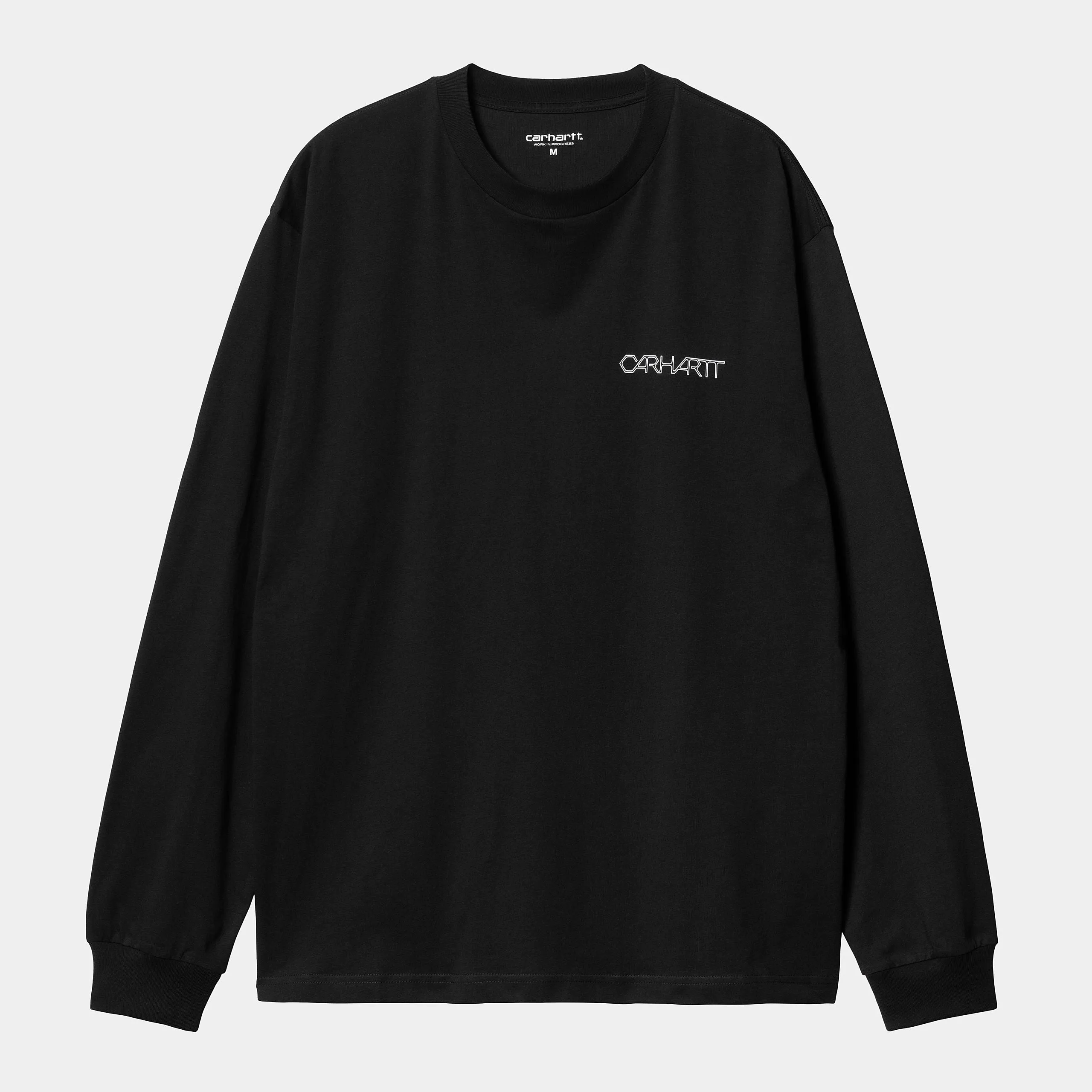 Carhartt WIP Detroit Standard LS T-Shirt - Black