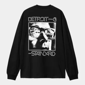 Carhartt WIP Detroit Standard LS T-Shirt - Black