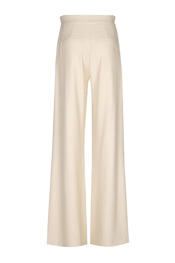 Caroline Biss HIGH WAIST WIDE TROUSERS