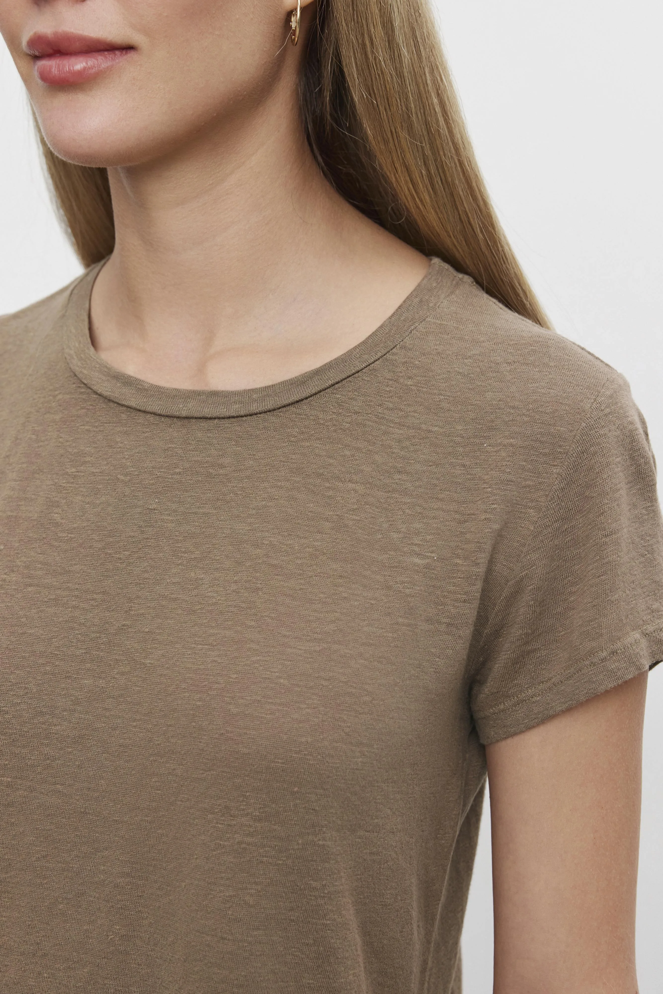 Casey Linen Knit T-shirt