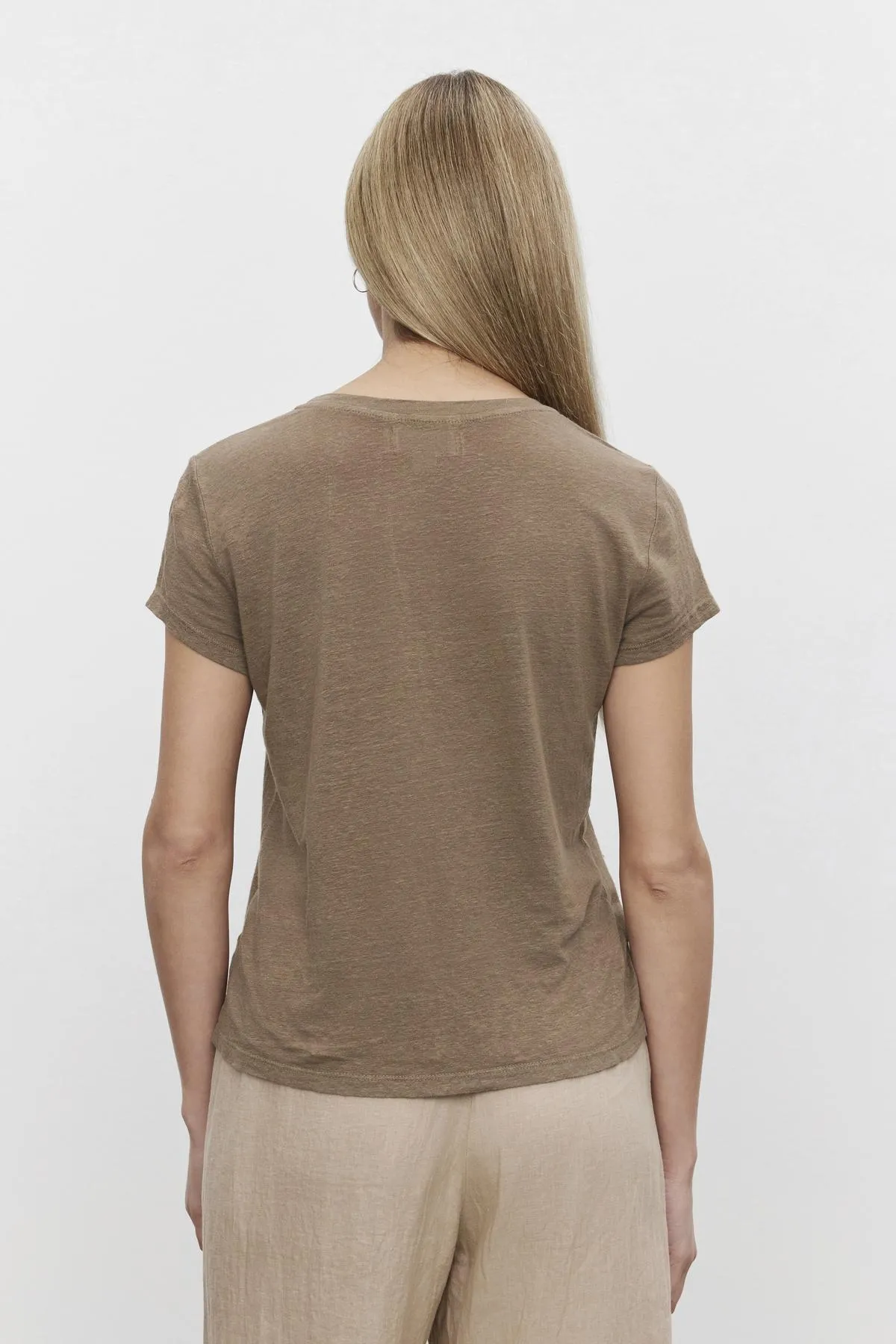 Casey Linen Knit T-shirt