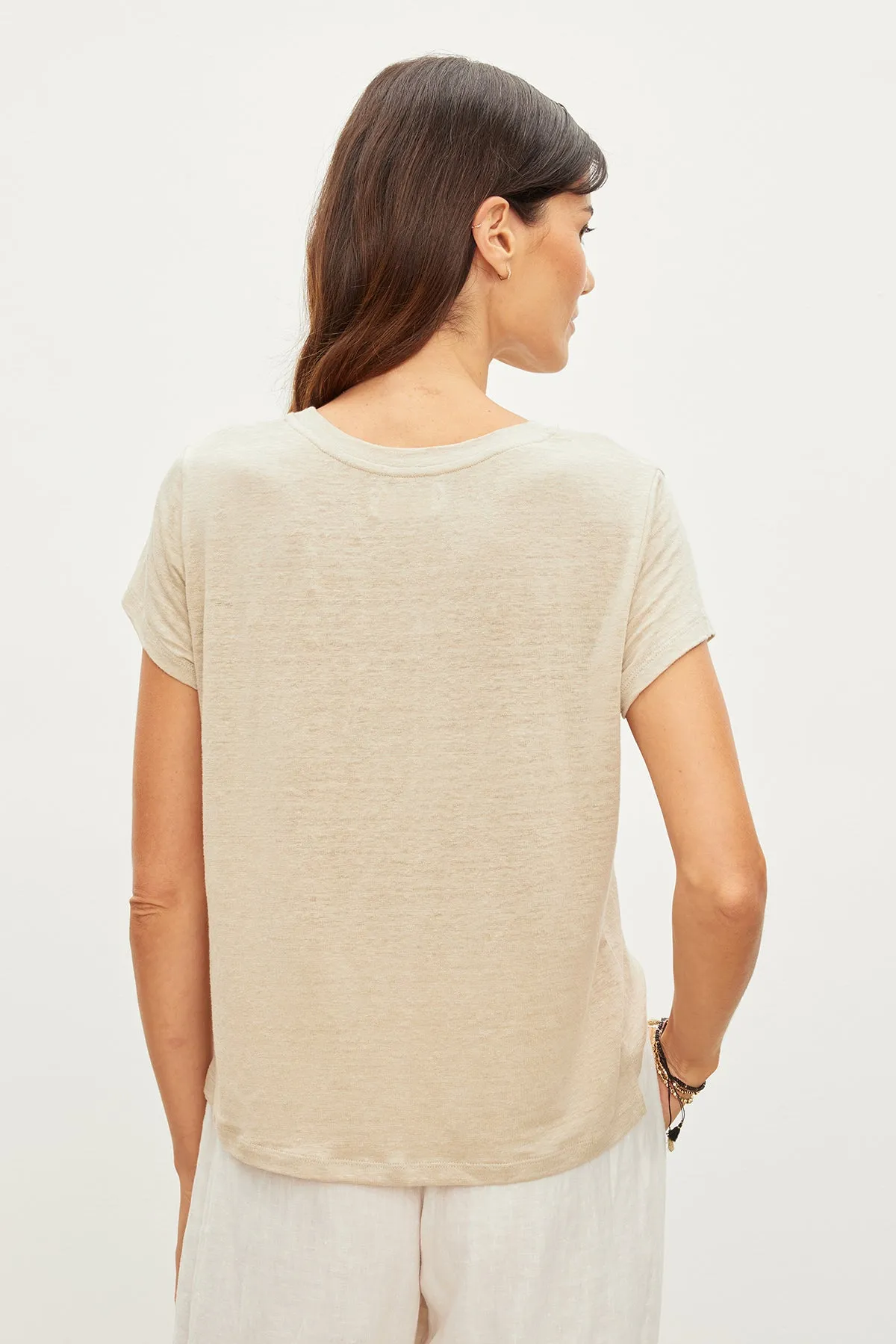 Casey Linen Knit T-shirt