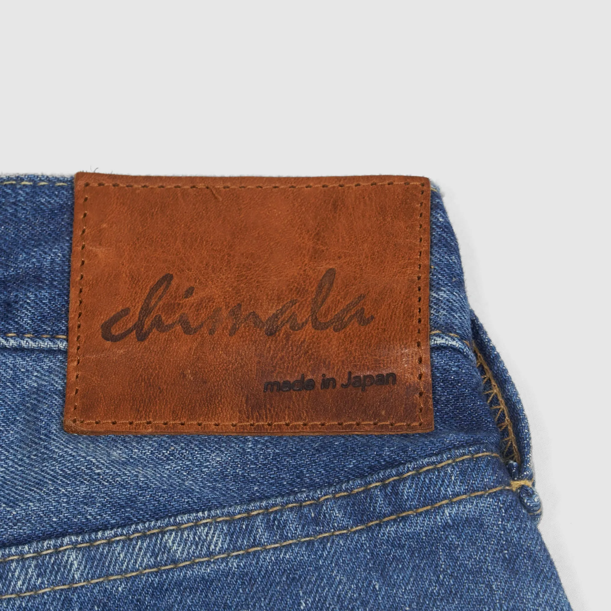 Chimala Straight Leg Jeans Made from Japan Denim- Unisex