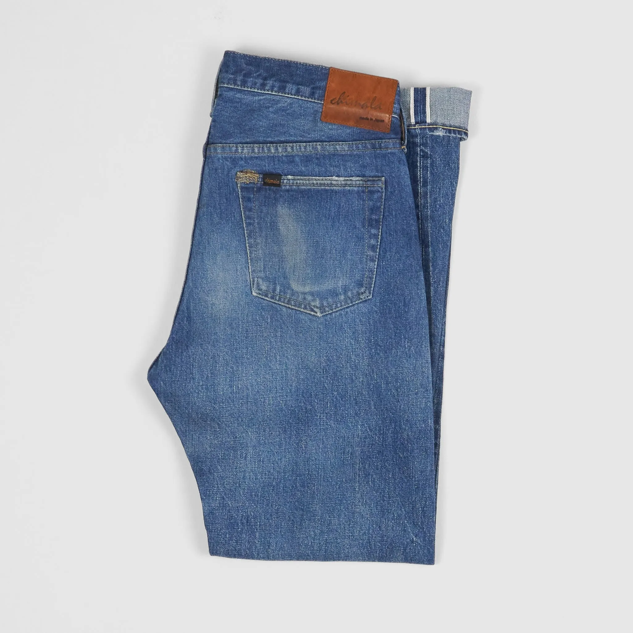 Chimala Straight Leg Jeans Made from Japan Denim- Unisex