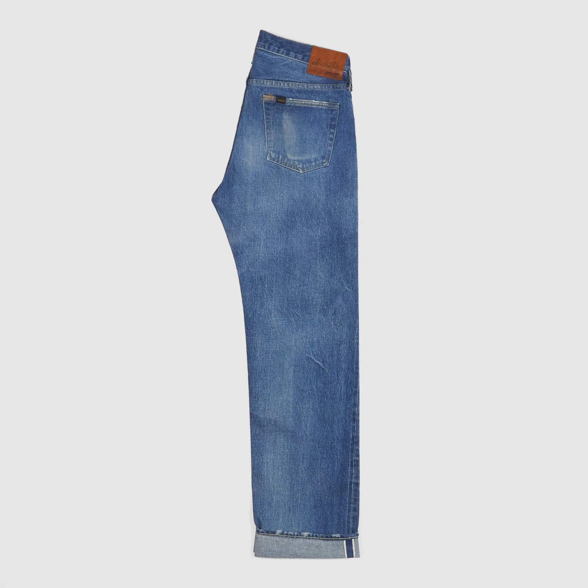 Chimala Straight Leg Jeans Made from Japan Denim- Unisex