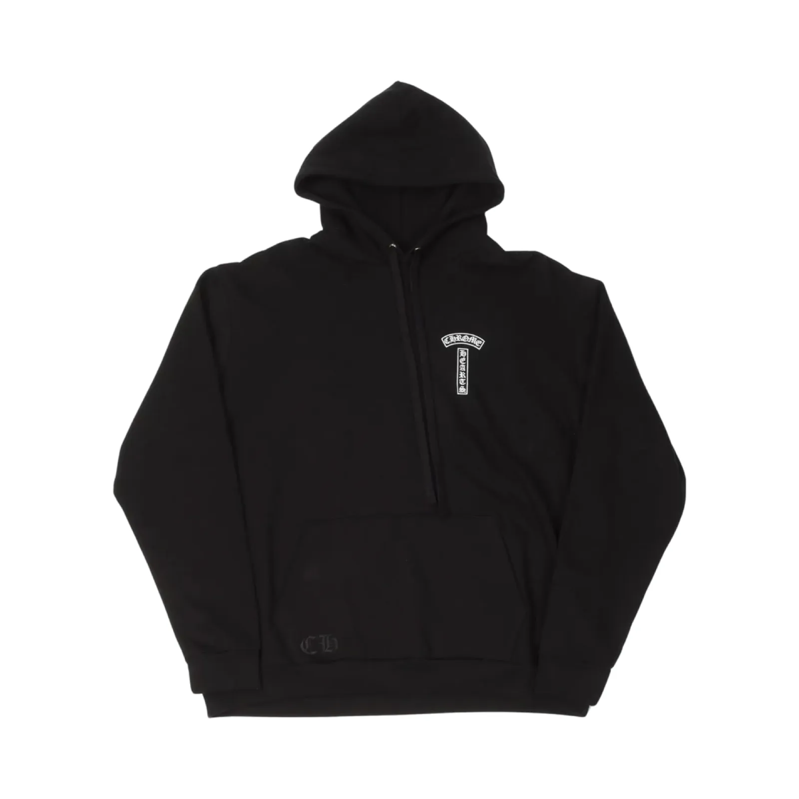 Chrome Hearts Shoulder Logo Hoodie Black