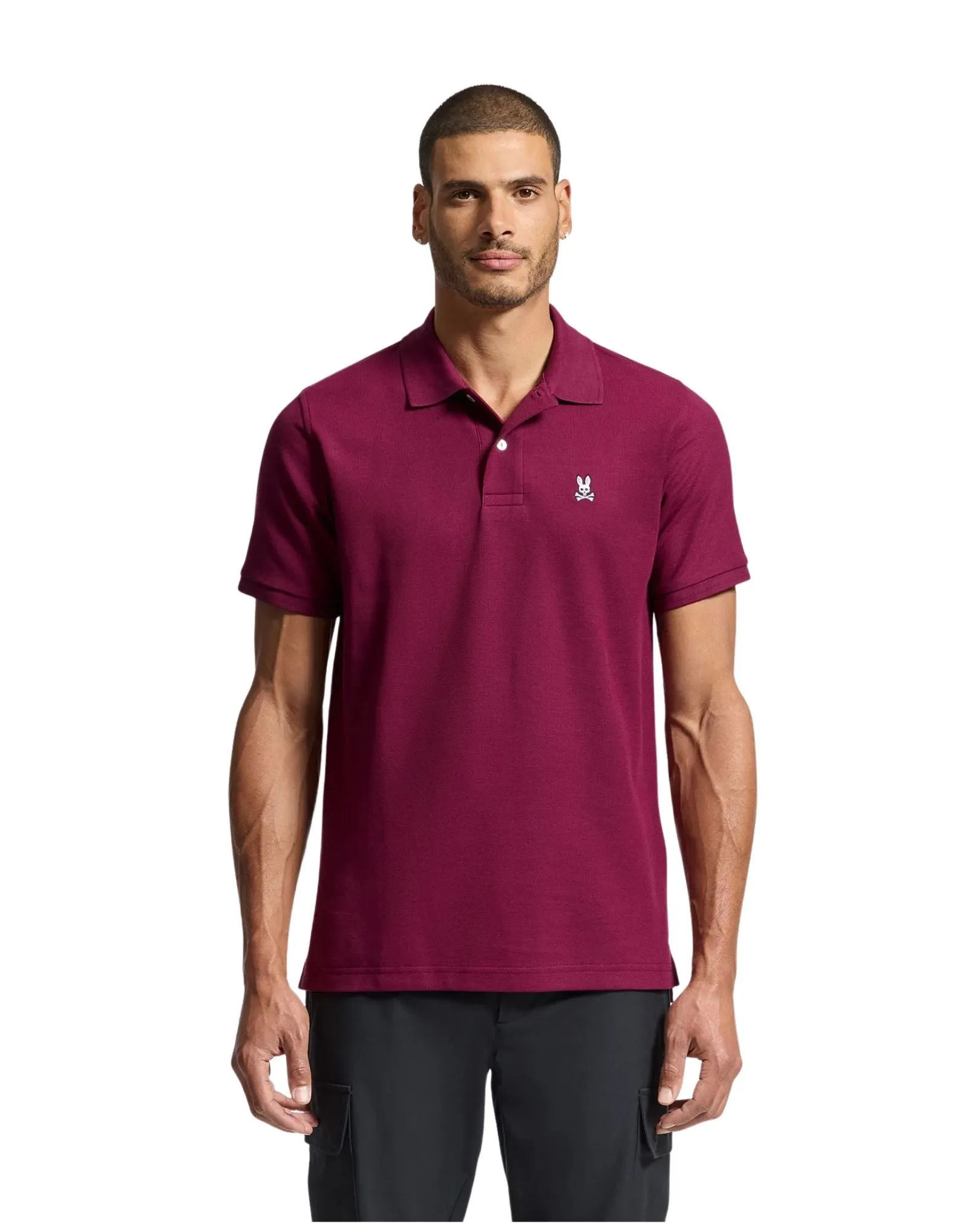 Classic Pique Polo - Crimson