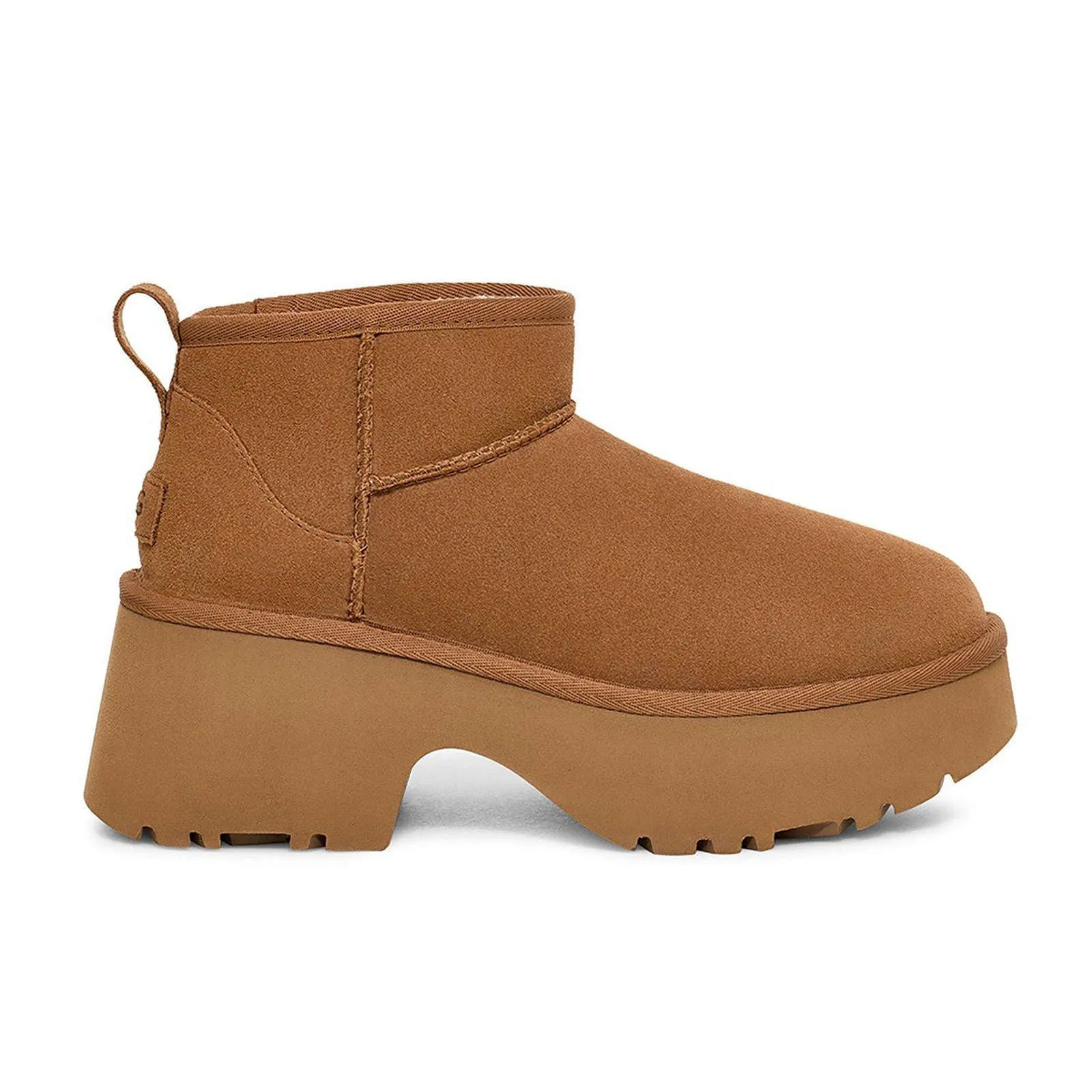 Classic Ultra Mini New Heights Suede Women's Ankle Boots