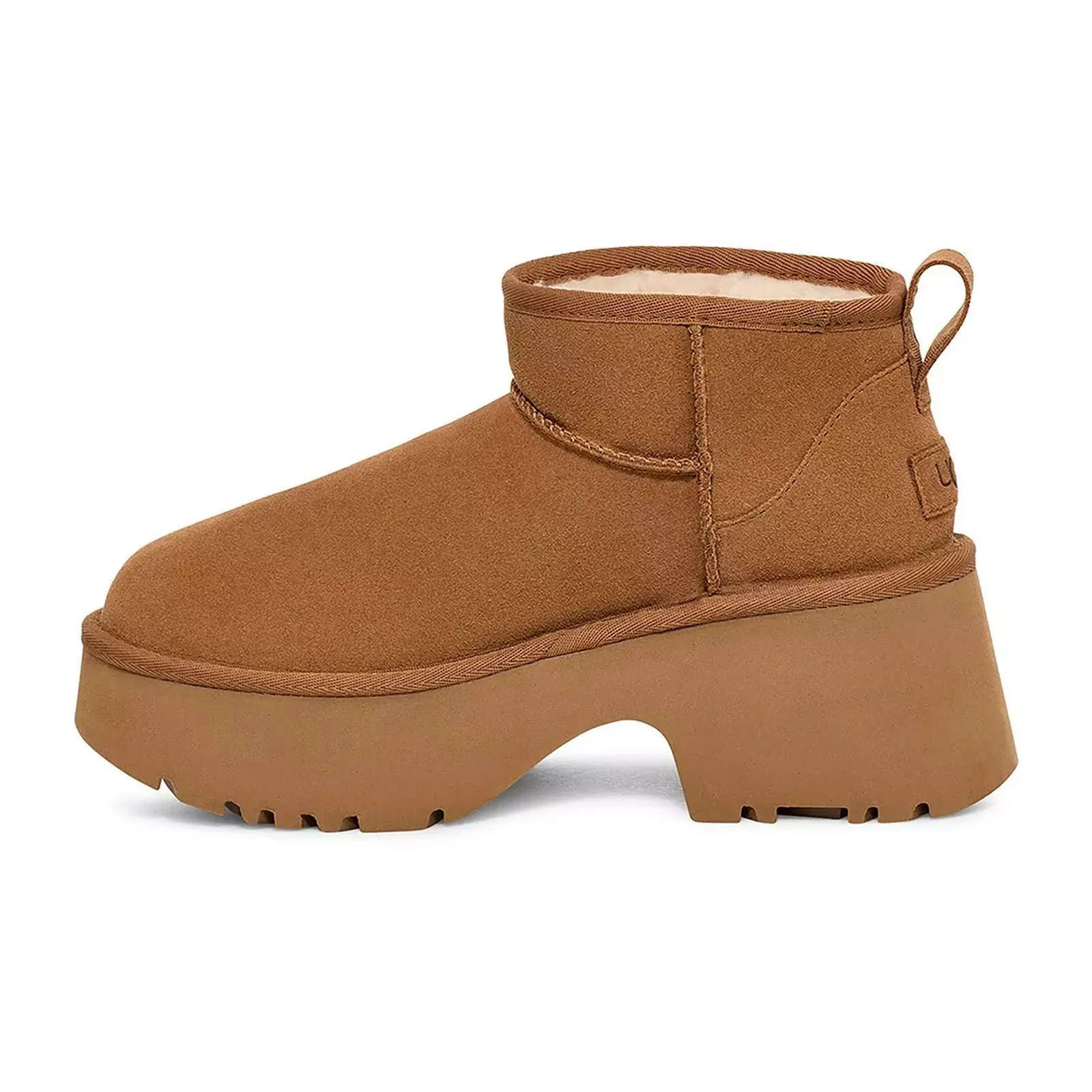 Classic Ultra Mini New Heights Suede Women's Ankle Boots