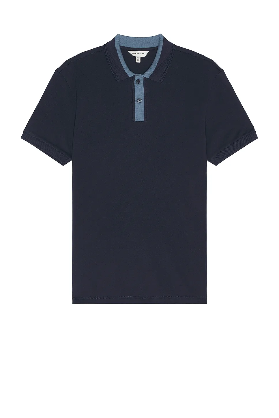 Club Monaco Blocked Collar Polo -        