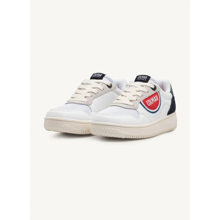 COLMAR AUSTIN ICONIC Y08 White Navy Sneakers