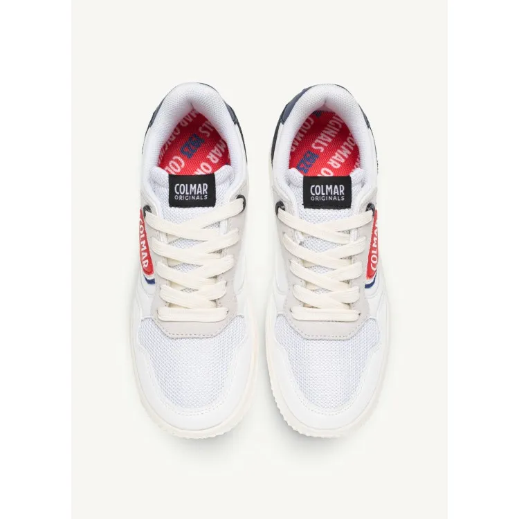 COLMAR AUSTIN ICONIC Y08 White Navy Sneakers