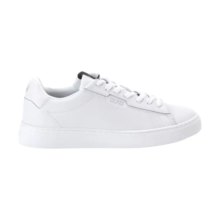 COLMAR BATES BLANK 035 Men's White Lace-Up Sneakers