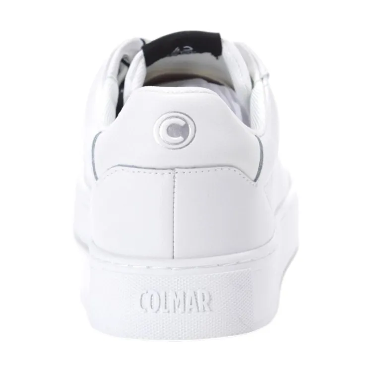 COLMAR BATES BLANK 035 Men's White Lace-Up Sneakers