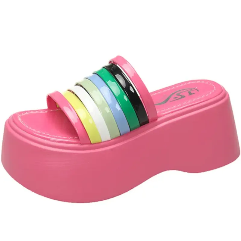 ColorArc Strappy Slippers