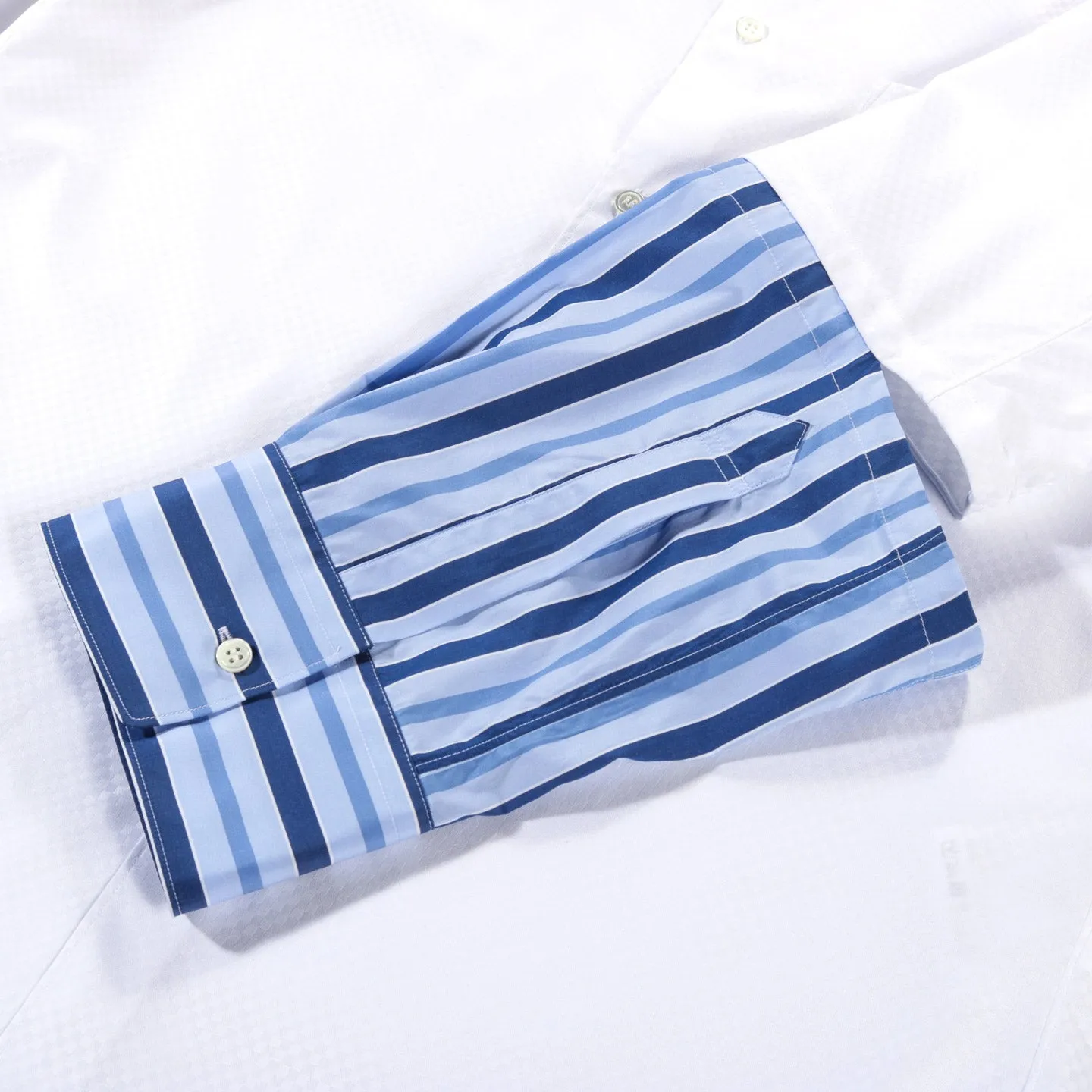 COMME DES GARCONS SHIRT White Stripe Shirt