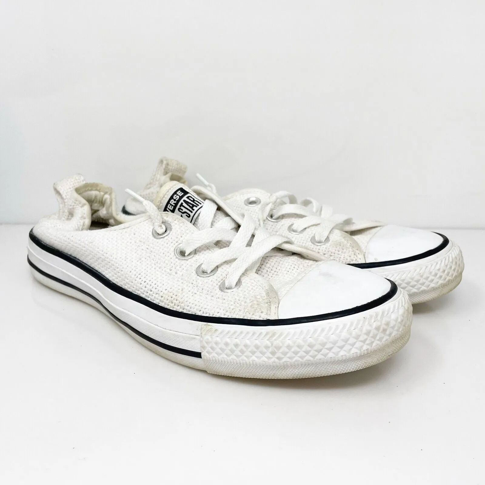 Converse Womens CT All Star Shoreline 547239C White Casual Shoes Sneakers Size 8