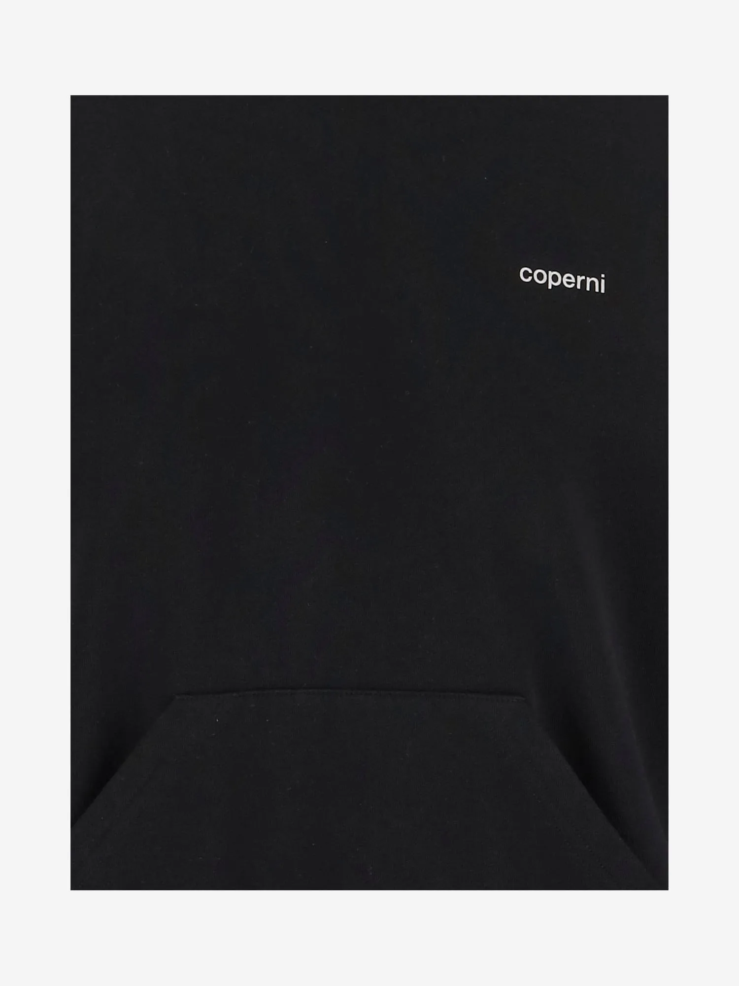 Coperni Cotton Blend Sweatshirt Dress With Logo