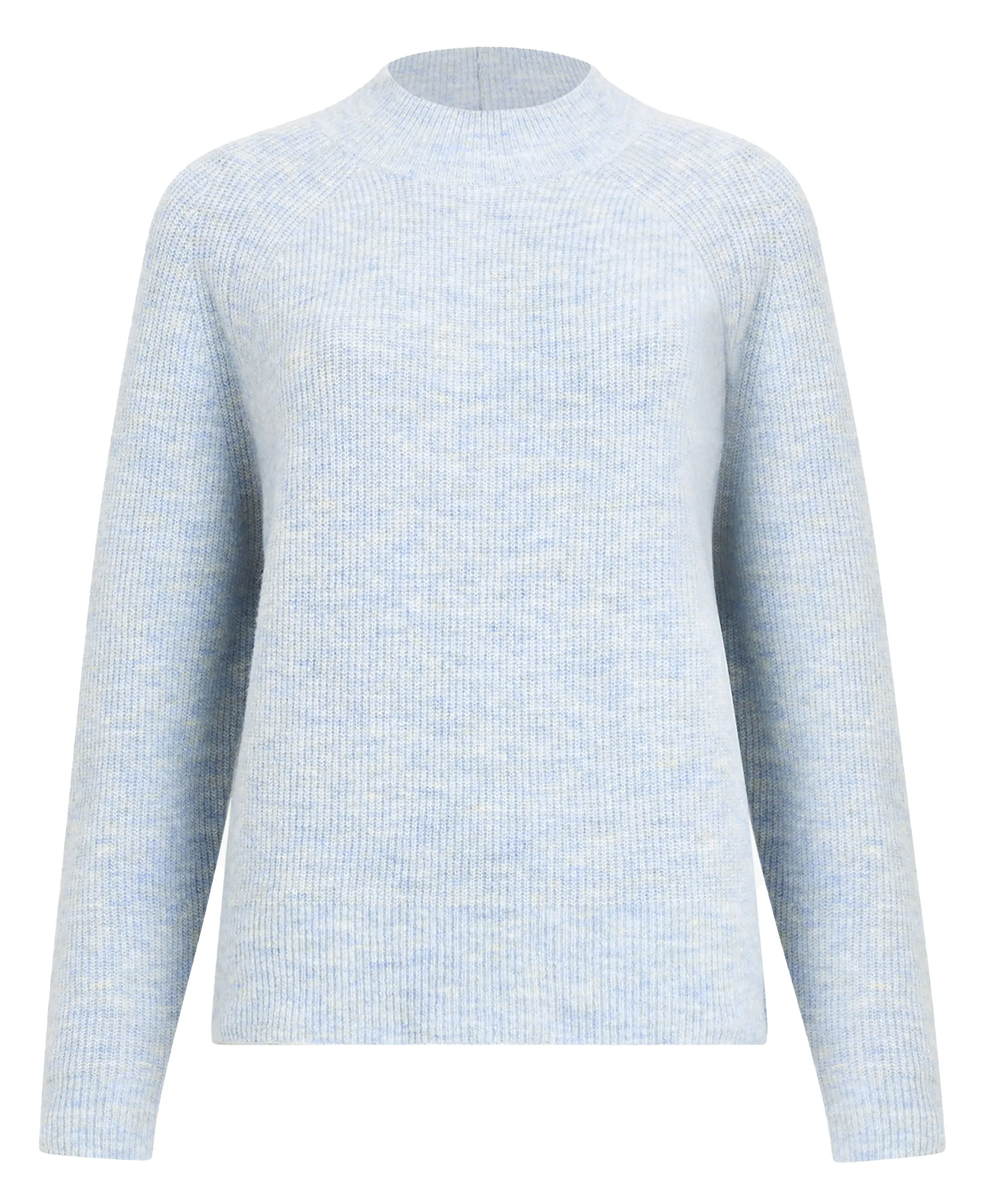 Corfu Blue Carice Crew Neck Knit Jumper