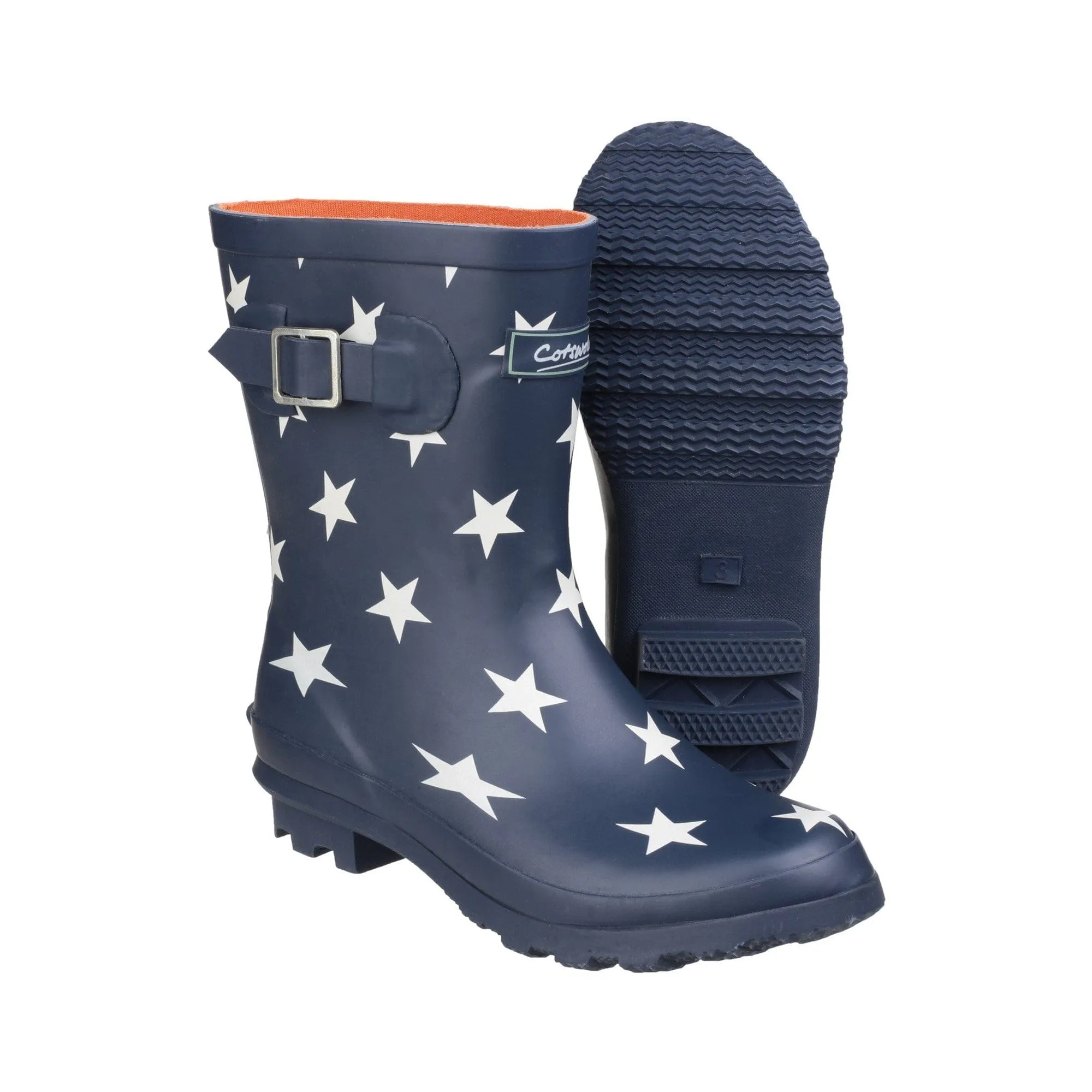 Cotswold Badminton Womens Wellington Boots - Star