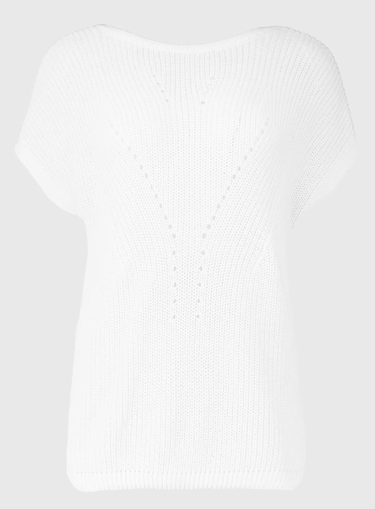 Cream Bar Back Jumper - Size 10 | Shop Women's Jumpers at Tu.