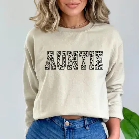 Crewneck Sweatshirt for Aunt - Auntie Crewneck Sweatshirt - Shop Now