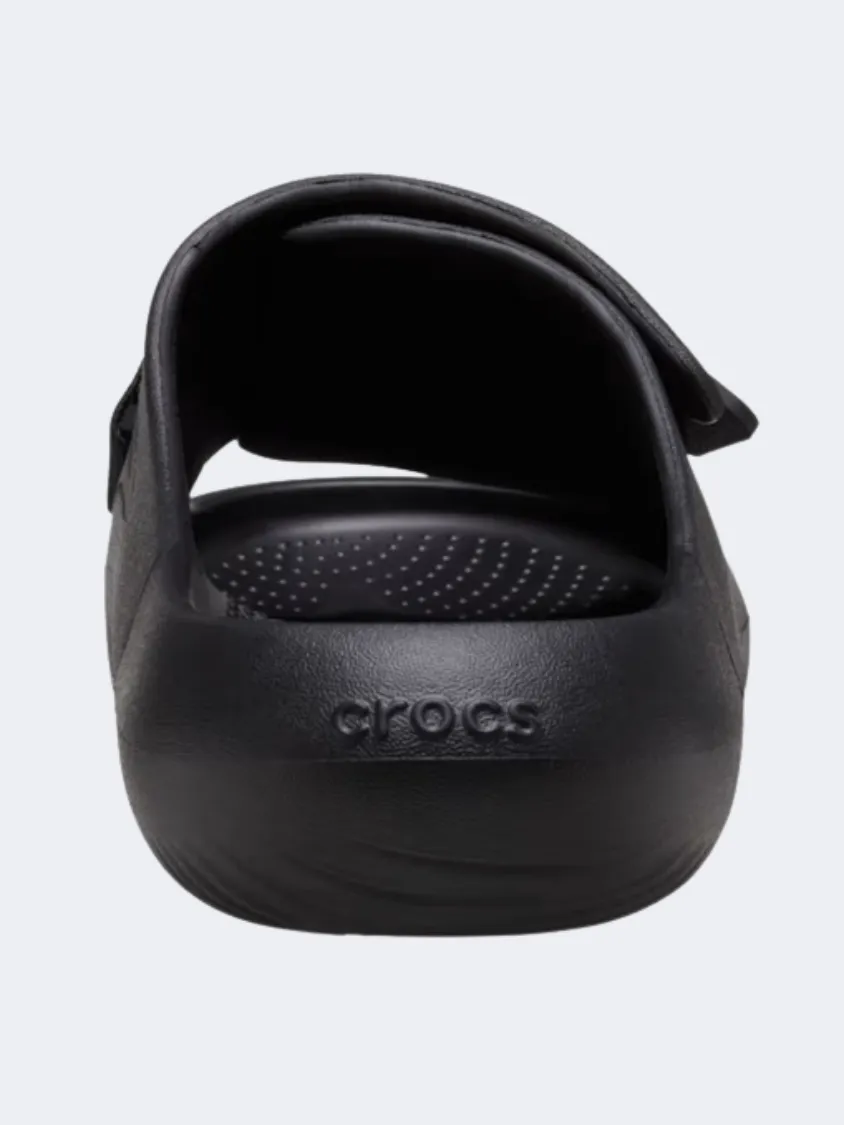 Crocs Mellow Luxe Recovery Unisex Lifestyle Slippers Black