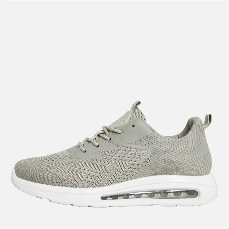 Crosshatch Mens Chiltern Trainers Sand