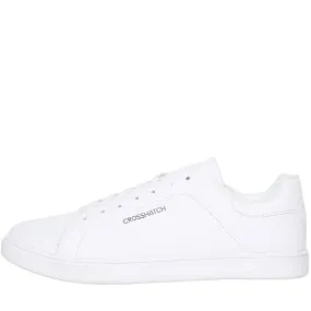 Crosshatch Mens Judas Trainers White