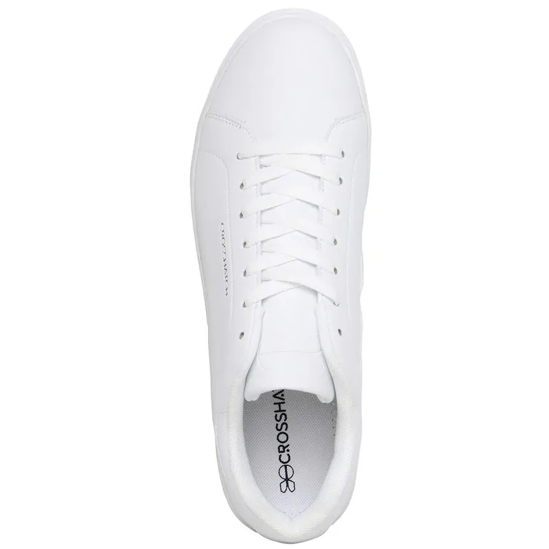 Crosshatch Mens Judas Trainers White