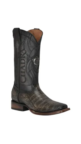 Cuadra Men's Caiman Atlantic Black Sand Western Boots CU745