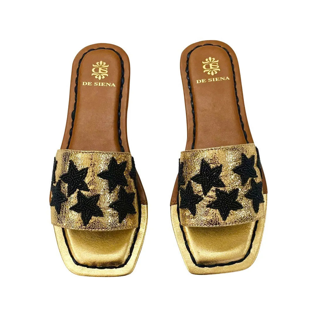 DA SIENA - BEADED STARS SLIDES