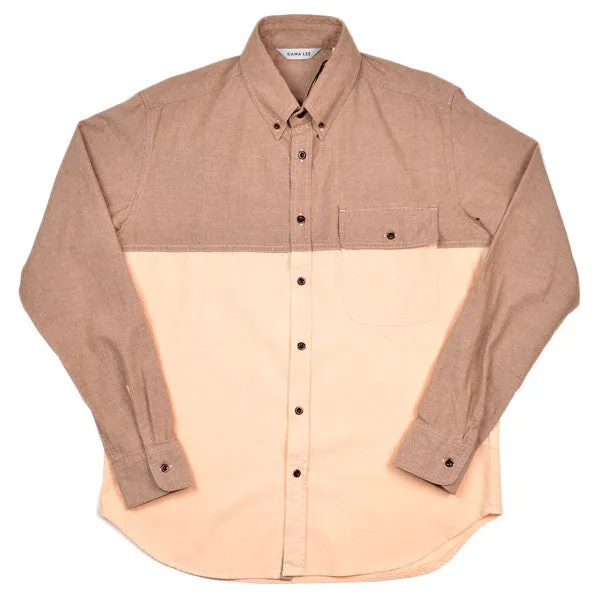 Dana Lee coral tonal shirt