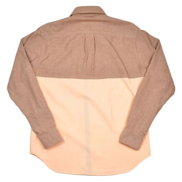 Dana Lee coral tonal shirt