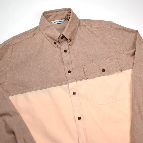 Dana Lee coral tonal shirt