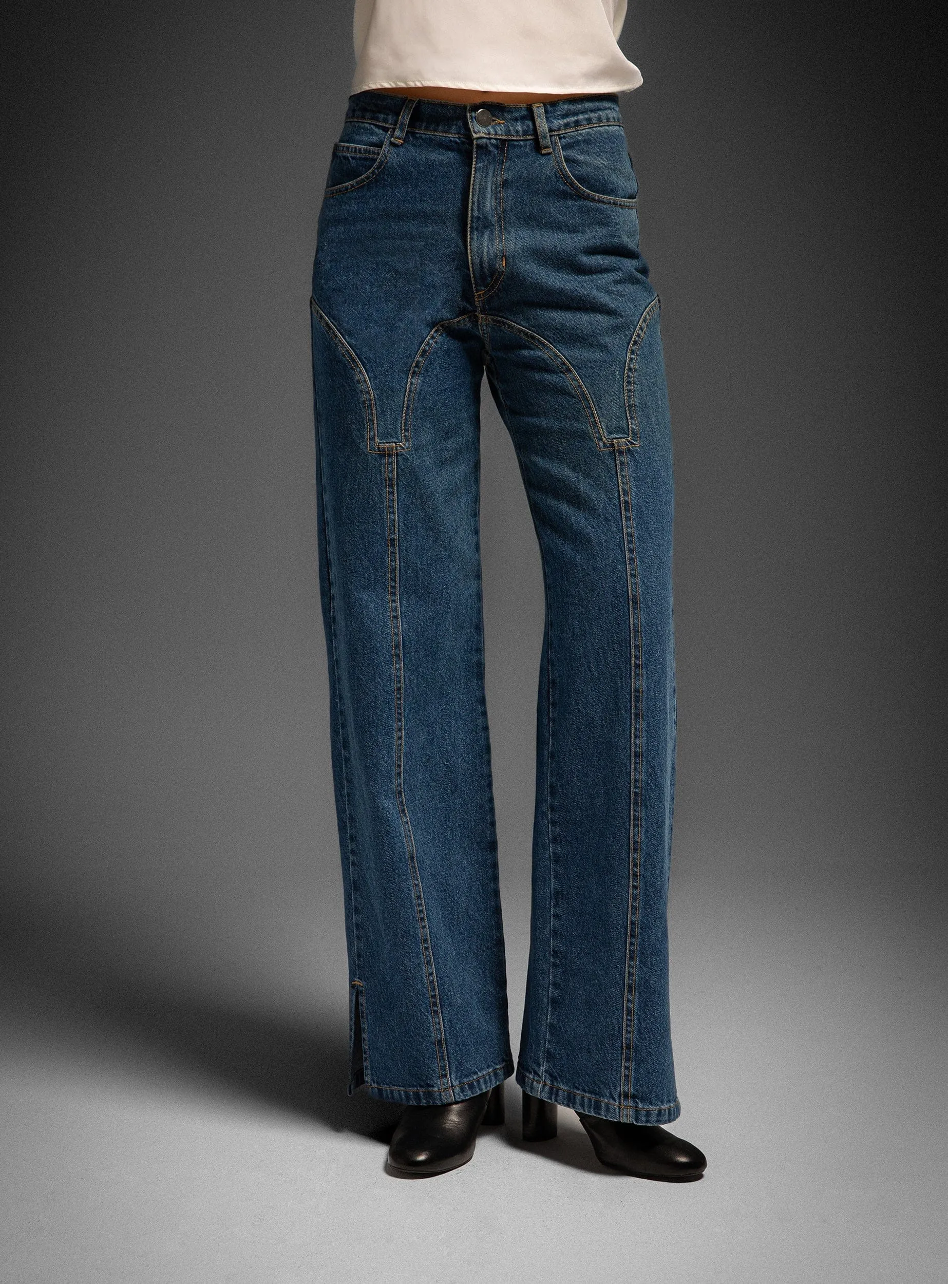 DE-NIMES INDIGO JEANS