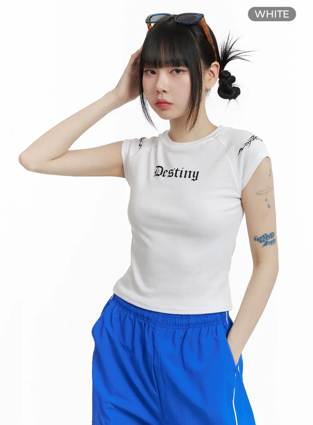 Destiny Short-Sleeve Top OM426