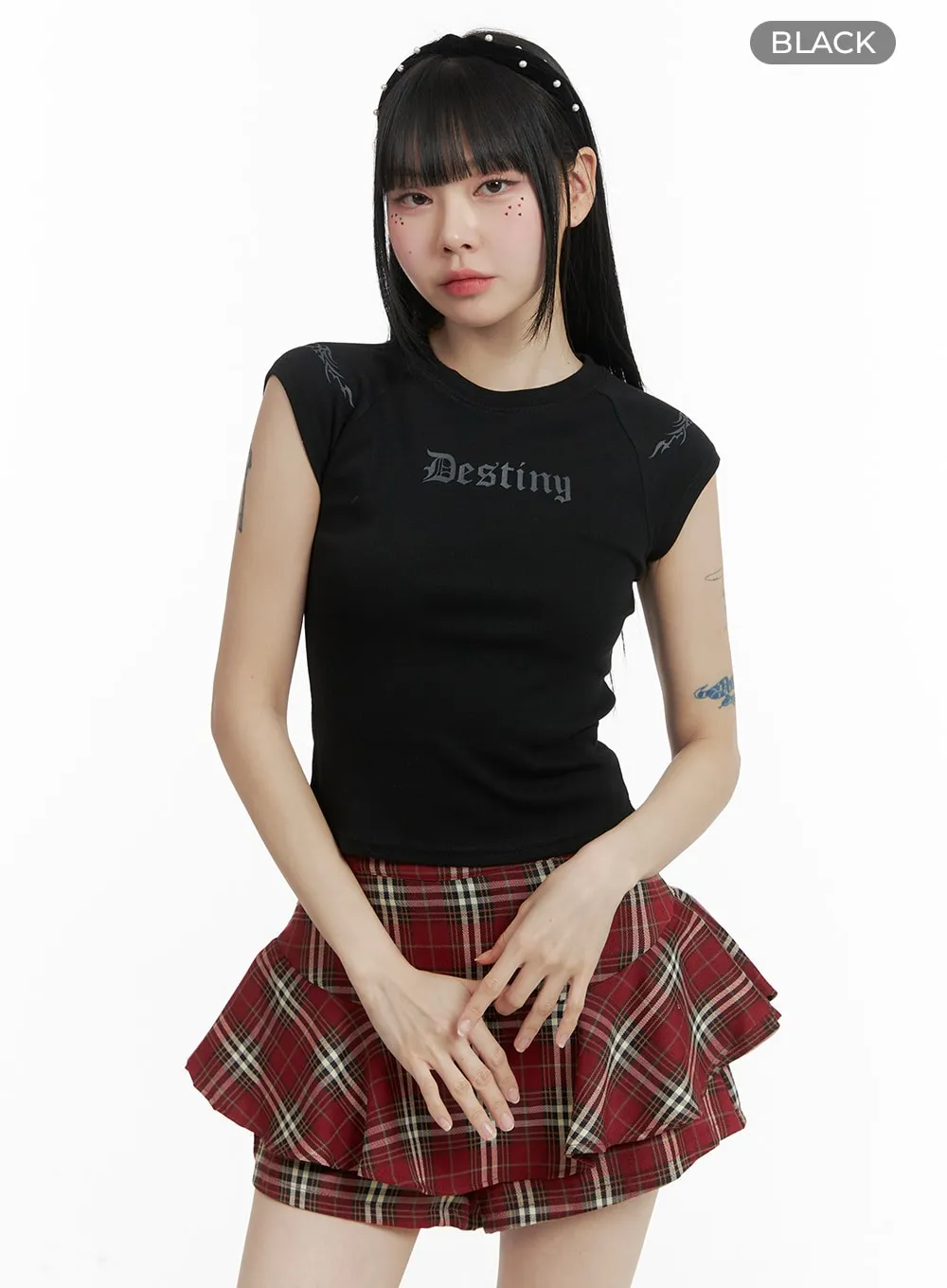 Destiny Short-Sleeve Top OM426