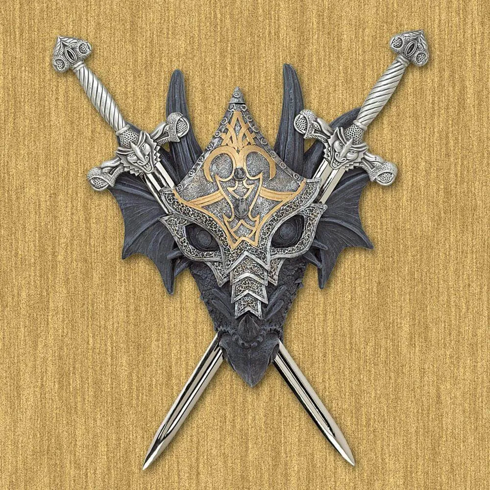 Dragon Shield Wall Decor