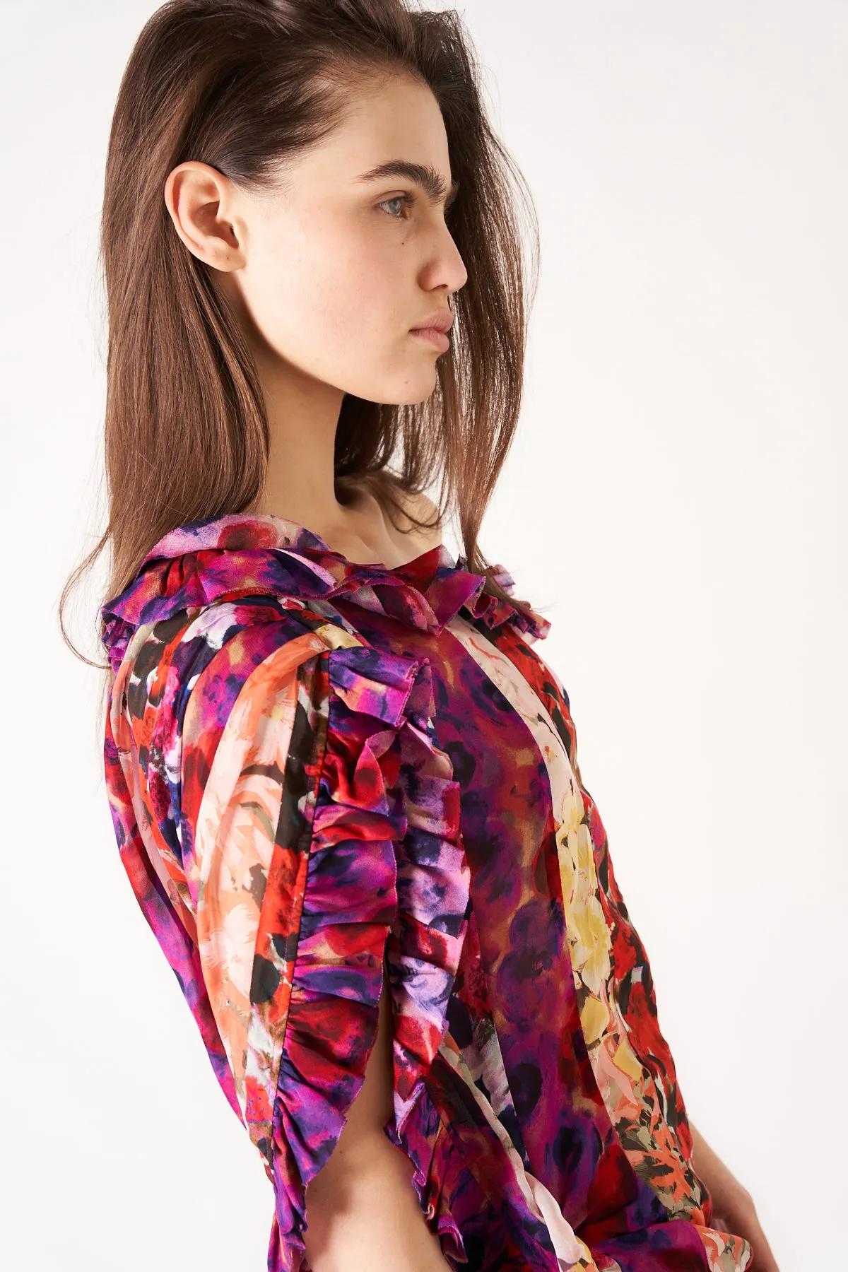 DRIES VAN NOTEN | ONE SHOULDER DRESS