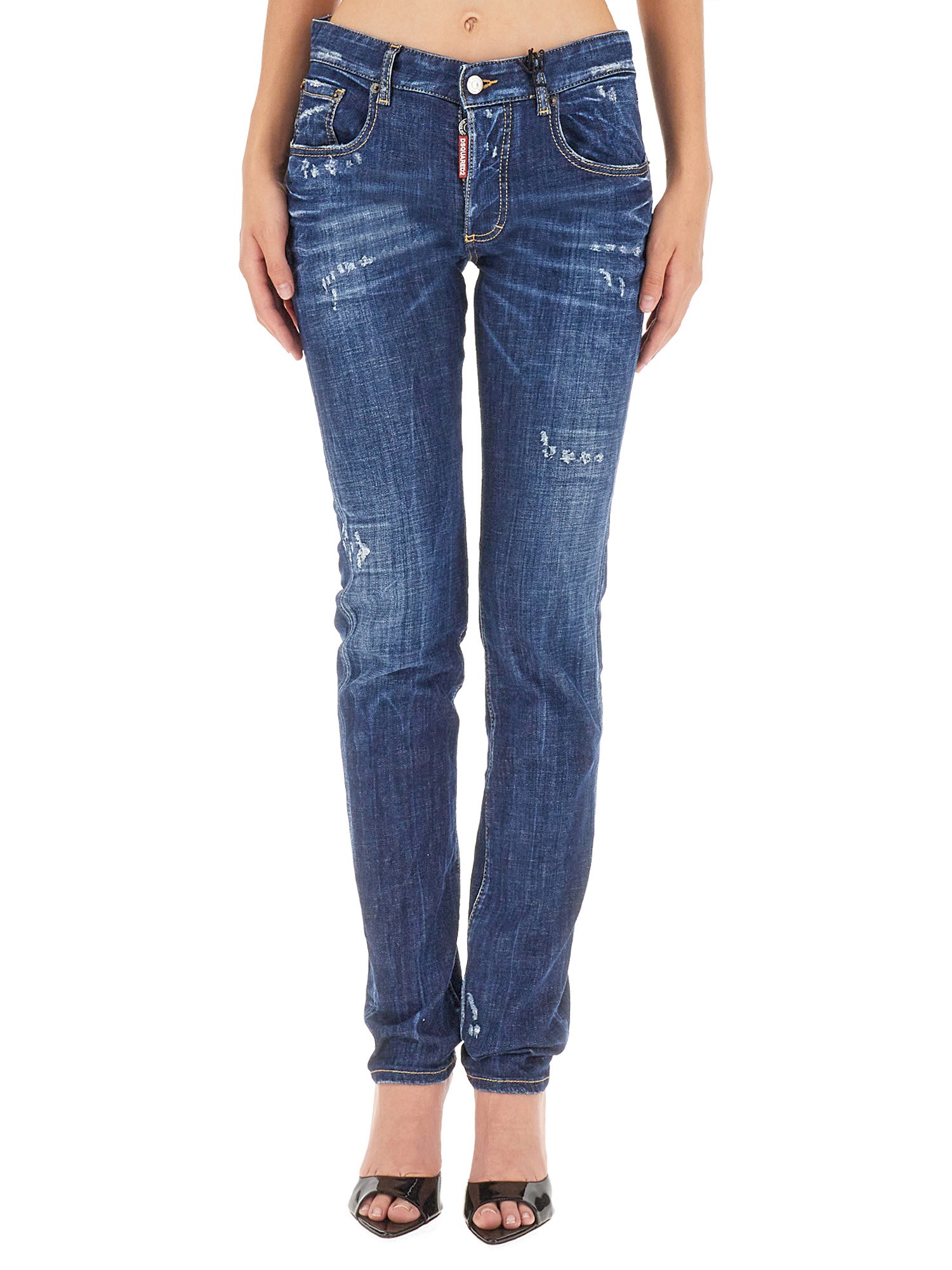 DSQUARED 24/7 Cotton Denim Jeans