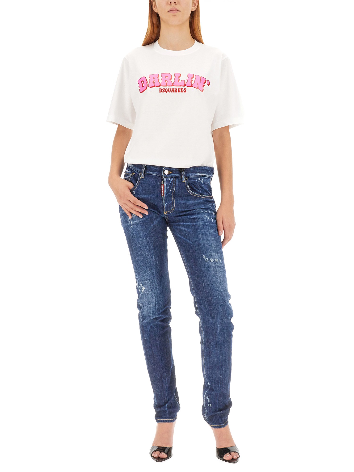 DSQUARED 24/7 Cotton Denim Jeans