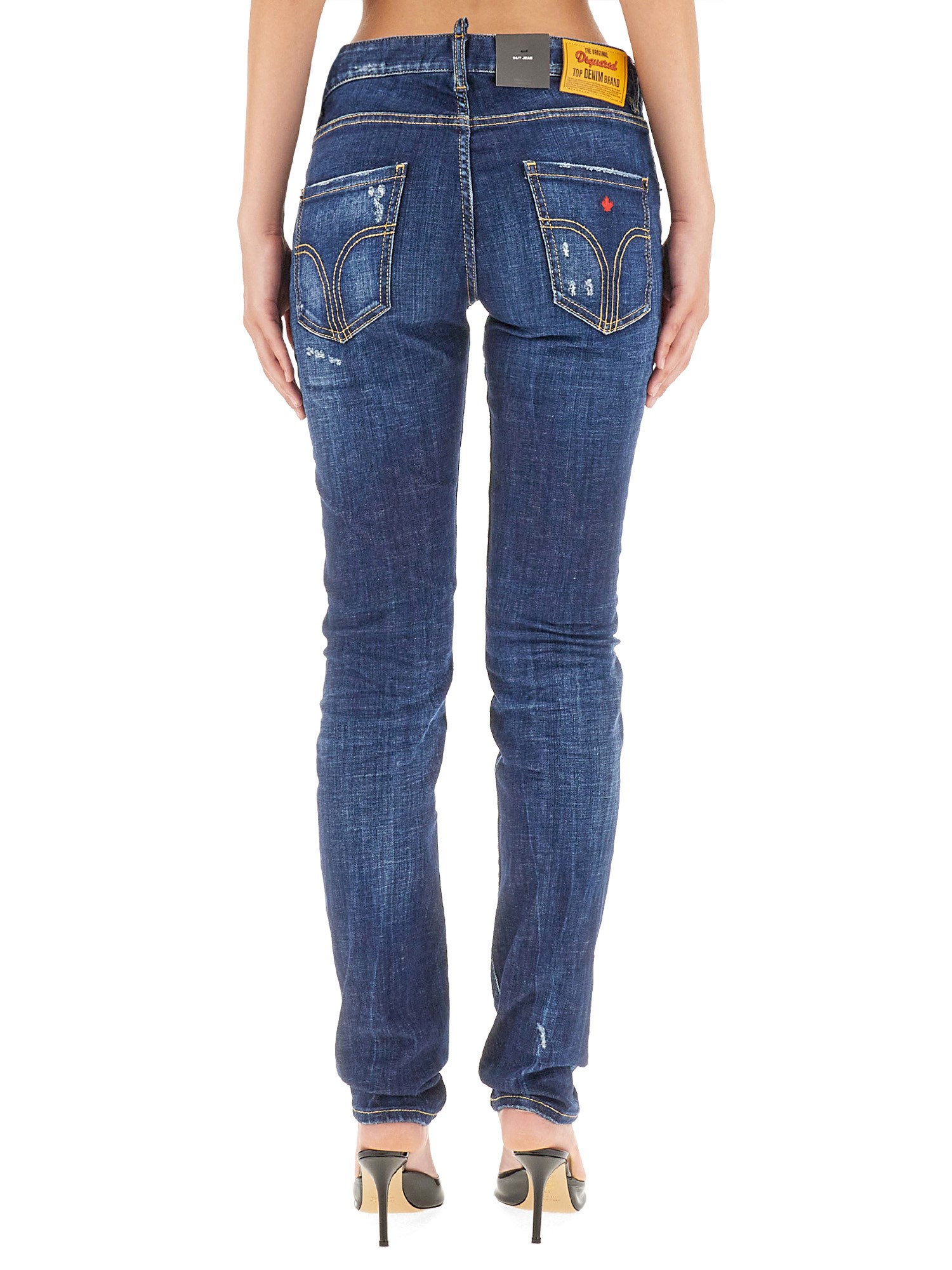 DSQUARED 24/7 Cotton Denim Jeans